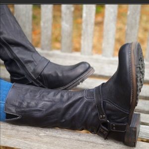 Vintage Foundry Co. Madison Black
Leather Boot